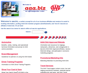 aaa.biz: aaa.biz Home Page design
