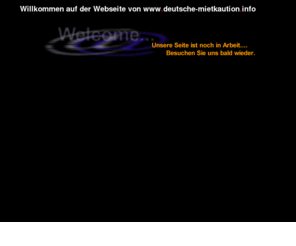 deutsche-mietkaution.info: Willkommen
Willkommen auf einer neuen Webseite!