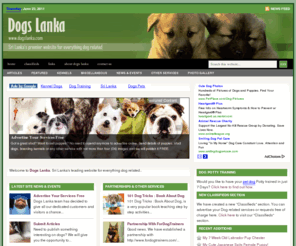 dogslanka.com: Dogs Lanka | Sri Lanka's Leading website for everything dog related.
Welcome to Dogs Lanka. Sri Lanka's leading website for everything dog related.