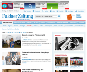 schlitzerbote.de: Schlitzer Bote
Die neuesten Nachrichten und Berichte aus Schlitz und dem Vogelsberkreis