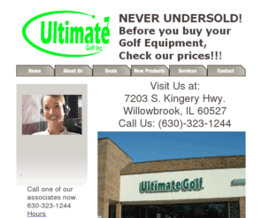 ultimategolfillinois.com: Ultimate Golf Store - Illinois
Chicago's Best Golf Store