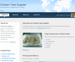 chickenfeetsupplier.com: Welcome at Chicken feet supllier | Chickenfeet

