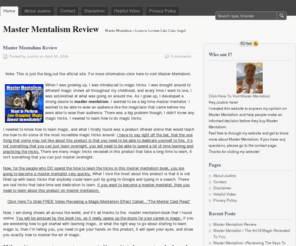 mastermentalism.net: Master Mentalism Review
Master Mentalism Review - Discover How 42-Year-Old Man Learn to Levitate Like Criss Angel and How you can too.