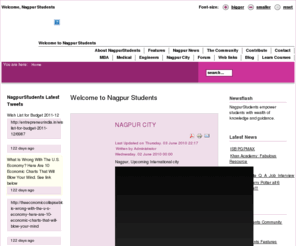 nagpurstudents.com: Welcome to Nagpur Students
NagpurStudents - all about nagpur students