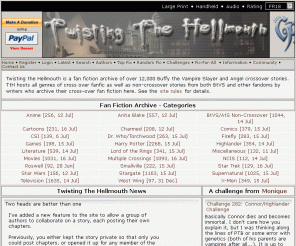 tthfanfic.org: TtH • Twisting the Hellmouth • Buffy Crossover