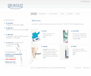 wolff-arzneimittel.com: Dr. Wolff Arzneimittel - Home
