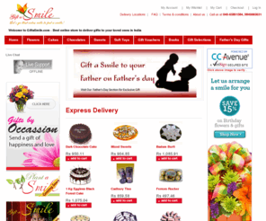 gift-a-smile.com: Gift India, gift store for NRIs to send gifts to India - GiftaSmile.com
Best online portal to send gifts and flowers to india .
Gifts India, flowers same day delivery, gift hampers, flowers to india, sending flowers, gift a smile , giftasmile ,

Valentine Flowers
  Valentine Day Gifts
  Valentine's Day Gift Ideas
  Valentine Day Roses   Send Flowers Online
  Sending Flowers Online
  Buy Flower Online
  Flowers to Ahmedabad
  Flowers to Bangalore
  Flowers to Bhubaneshwar
  Flowers to Cochin
  Flowers to Chandigarh
  Flowers to Faridabad
  Flowers to Delhi
  Flowers to Dehradun
  Flowers to Gurgaon
  Flowers to Ghaziabad
  Flowers to Hyderabad
  Flowers to Kanpur
  Flowers to Lucknow
Valentine Flowers Delivery
Flowers For Valentines Day
Gifts For Valentines Day 
Roses For Valentine's Day 
Flowers to Ludhiana
Flowers to Mumbai
Flowers to Pune
Gifts to Chennai
Gifts to Mumbai
Send Flowers to Kolkata
Flowers to Jaipur
Send Flowers to Noida
Flowers to Indore
Flowers to Nagpur
Flowers to Navi Mumbai
Flowers to Baroda
Flowers to Trivandrum
Send Flowers
Valentine's Day Flowers
Valentines Day Gifts
Valentine Gifts for Him
Valentine Gifts for Her
Online Flowers for Valentine
Online Gifts for Valentine
Flowers to Bhopal
Flowers to Surat
Flowers to Secunderabad
Flowers to Thane
Flowers to Patna
Flowers to USA
Same Day Flower Delivery
Order Flowers Online
Send Cheap Flowers Online
Wedding Flowers Online
Cakes to India
Online Flower Gifts
Buy Flowers Online
Valentines Gift
Valentine Bunches
Send Rose for Valentine
Send Fresh Flowers Online
Birthday Flower Delivery
Roses to India
Midnight Flowers
Buy Sweet Online
Chocolate Gift Basket Online
Send Flower Bouquet
Send Flowers to Allahabad
Florist
Flower Delivery
Local Flower Delivery
Send Flowers To India
Anniversary Flowers
Online Florist 
Send Flowers to USA
Flowers to Gwalior
Friendship Gifts
Wedding Decor Arrangements
Buy Sweet Online
Exotic Flowers
Flowers of occasion
Wild Flowers
Spring Flowers
Flowers Therapy
Flowers Tropical
Summer Flowers
Articles
Valentine Flowers Delivery
International Florists
Send Gifts to India
Flowers
Online Florist
Cheap Flowers Delivery
