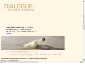 musictherapie.com: Dialogue-Formation
Dialogue Formation - musique thrapie