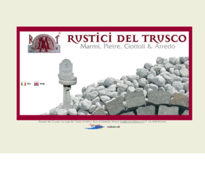 rusticideltrusco.it: Marmi Pietre  Arredo Urbano - Rustici del Trusco Guidonia (Roma) - Arredo Caminetti Terracotta Ciottoli, Pietre, Ciottoli, Arredo, Porfido, Travertino, Peperino, Caminetti, Fontane, Panchine, Barbecau
Marmi, Pietre, Aredo urbano, Caminetti, Lavorazione e Posa di Marmo, Pietre, Arredo Urbano, Ciottoli di Fiume, Porfido, Consulenza per allestimento e posa in opera, Realizzazione Cucine in muratura  