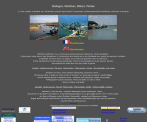 vfrancoise.com: Vacances bord de mer, Morbihan  a louer maison pour 10 personnes
grande maison en bordure de mer, sur un port de pche a louer pour vacances familiales, situe PenLan Billiers