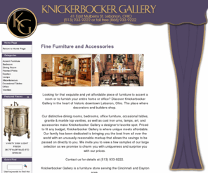 knickerbockergallery.net: What's New Here? : Knickerbocker Gallery
Knickerbocker Gallery : What's New Here? - Lamps Framed Prints Vanities Occasional Tables Accent Furniture Dining Room Bedroom Office Garden Miscellaneous 