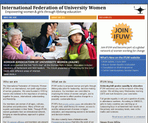 ifuw.org: International Federation of University Women
