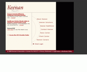 keenan.com: Keenan & Associates - Welcome
We provide employee benefits, workers' compensation and property & liability consulting and brokerage services to California school districts and healthcare organizations.