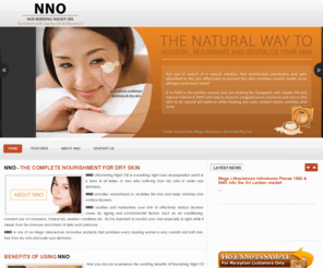 nnoforever.com: Nourishing Night Oil-Nourishes, revitalizes and rejuvenates the skin
NNO-Nourishes, revitalizes and rejuvenates the skin