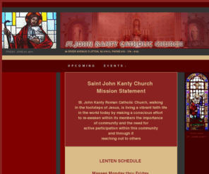 saintjohnkanty.org: St. John Kanty Web Site
