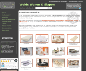 beddenhuisonline.com: Weids Wonen & Slapen
Het meest uitgebreide assortiment tegen de scherpste prijzen!