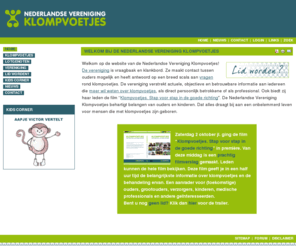 klompvoet.nl: Welkom bij de Nederlandse Vereniging Klompvoetjes
De website van de Nederlandse Vereniging Klompvoetjes