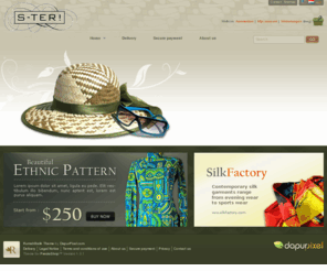 s-ter.com: S-ter.com Webshop - S-Ter.com
S-ter Webshop, koop design kleding online.