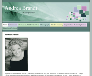 andrea-brandt.com: Andrea Brandt :
			Home
