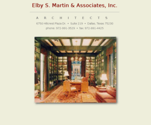 elbymartin.com: Elby S. Martin & Associates, Inc. Architects
Elby S. Martin & Associates, Inc. Architects