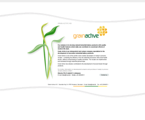 grainactive.com: Grain Active
Grain Active is one of the world’s most creative developer. Grain Active is an independent and unique company specialized in the development of innovative industrial bakery products.