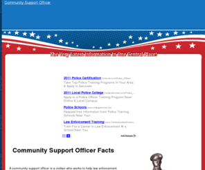 communitysupportofficer.com: Community Support Officer Facts
Here we'll look into the job of a community support officer, how to get involved and the duties of the job.