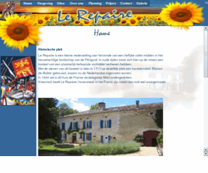 dordognehuizen.com: Le Repaire - Cottages in the Dordogne
Le Repaire staat garant voor  een vakantie die ter plekke rust en ontspanningsmogelijkheden biedt, terwijl allerlei sportieve activiteiten, gastronomische avonturen en culturele uitstapjes in de directe omgeving ondernomen kunnen worden. 