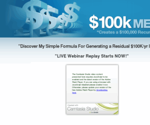 100kmemberships.com: 100k Members | Webinar
