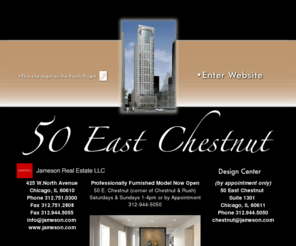 50eastchestnut.com: 50 East Chestnut in Chicago
50 E. Chestnut promises to be one of Chicagos most exclusive buildings. With only one unit per floor, each residence has its own private elevator foyer that provides the gateway to luxury living at its finest.