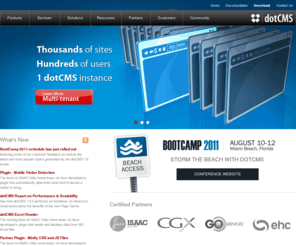 dotcms.org: Java Open Source Content Management System - Java  Enterprise Web CMS Content Management System
	dotCMS is an enterprise-level open source J2EE/Java Web Content Management System (wCMS).
