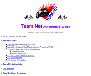 team.net: Mailman Mailing Lists
