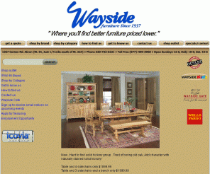wayside-furniture.com: Wayside Furniture in Akron, Ohio  Furniture Mattress  Retail Store  
Wayside Furniture in Akron, Ohio Furniture Mattress  Retail Store  , Showroom of Products and Links to Manufacturers Websites.
