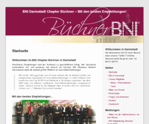 bni-buechner.de: BNI Darmstadt Chapter Büchner – Mit den besten Empfehlungen!
BNI Darmstadt - Wenn Geschäfts-Empfehlungen in Ihrem Unternehmen die wichtigste Quelle für Umsatz und Neugeschäft sind, ist das weltweite Netzwerk von BNI genau das richtige für Sie.