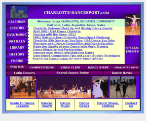 letsdancenc.com: Charlotte-DanceSport.com
Charlotte North Carolina ballroom dance community