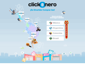 clickonero.com: ClickOnero - Es divertido comprar así
ClickOnero - La forma más divertida de comprar en la Web