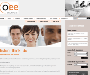 oee-uk.com: Welcome - OEE
Welcome to oee