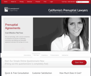 prenupgenie.com: California Prenup - Prenuptial Agreement Attorneys
Before you make a mistake with your CA prenup, call us now for a quick and free consultation, 1-800-906-6015.  We're CaliforniaPrenups.com, California's Prenuptial Agreement Lawyers.