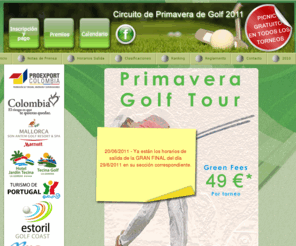 primaveragolftour.com: Circuito de Primavera de Golf
Circuito de primavera de golf para amateurs