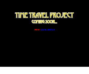 timetravelproject.net: TTPindex
