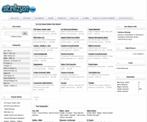 sitevizyon.net: Sitevizyon.Net | Web Sayfaları indeksi | Önemli Linkler | Faydalı Siteler
önemli linkler, faydalı sayfalar, internet sayfaları indeksi, web index, web sayfaları indexi, önemli bağlantılar, link rehberi