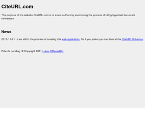 urlreferences.com: CiteURL.com
Automatic webpage citation for references.