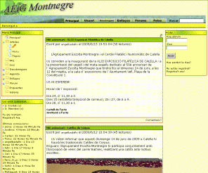 aemontnegre.org: www.aemontnegre.org - Articles
Pàgina WEB del Agrupament Escolta Montnegre de Calella