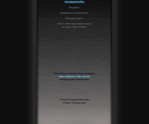 i-design.hu: Az I-Design studio vállalja weblapok tervezését, elkészítését, interneten való elhelyezését, karbantartását, azaz a tejes honlapkészítés lebonyolítását karbantartását.
Honlapkészítés Szegeden, Zalaegerszegen és környékén. Készíttessen keresőoptimalizált weboldalt igényes megjelenéssel elérhető áron.