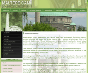 maltepecamisi.org: Maltepe Camii Resmi Web Sitesi - Mehmet Nuri Çölgören Sosyal ve Yardımlaşma, Dyanışma ve Eğitim Vakfı
