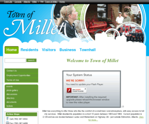 millet.ca: Home - Town of Millet
Town of Millet, Alberta, Canada