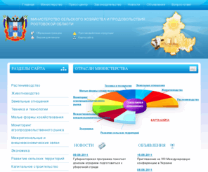 don-agro.ru: Министерство сельского хозяйства и продовольствия Ростовской области » Главная

