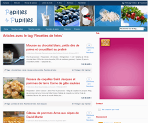 recettesdefetes.com: Recettes De Fetes | Papilles et Pupilles
Visitez mon blog de cuisine : recettes simples et gourmandes, sucrées, salées, parfois bio ou light, pour tous les jours ou les grandes occasions.