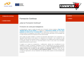 formacion21.es: Formación 21 - Formación Continua Bonificada
Joomla! - el motor de portales dinámicos y sistema de administración de contenidos