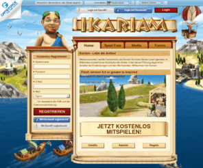 ikariam.de: Ikariam - Das kostenlose Browsergame
Ikariam ist ein kostenloses Browserspiel. Aufgabe ist es, ein Volk durch die Antike zu steuern, Städte aufzubauen, Handel zu treiben und Inseln zu erobern.