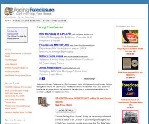 housesforclosure.net: Facing Foreclosure, Homes, Help, Families, What to Do, People, Veterans | Forclosed Homes
Houses Forclosure.net provides you with the best information concerning people facing foreclosure and forclose homes. Get the help on facing foreclosure here!